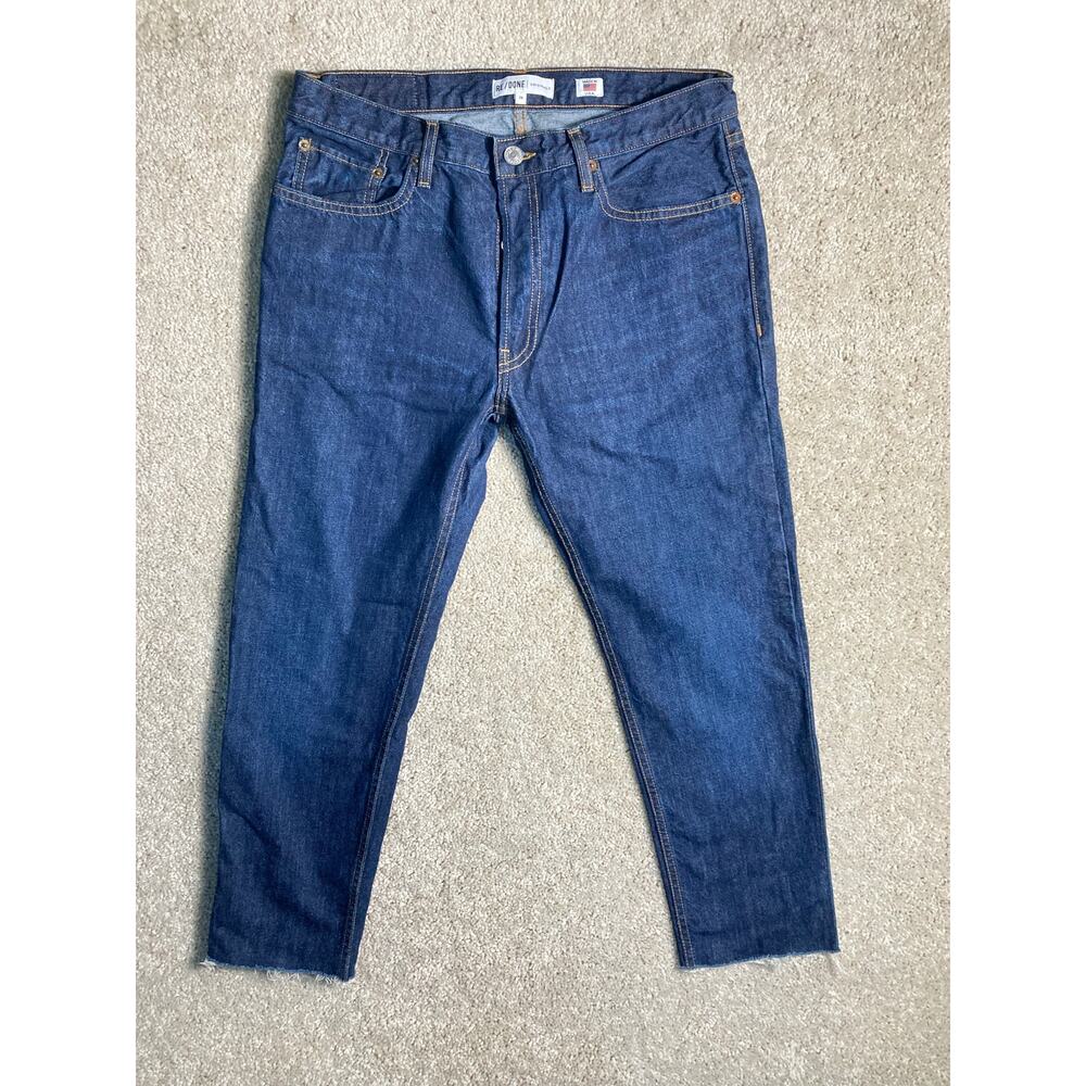 RE/ Done Original Womens Denim Blue Jeans Size 29x34 ish